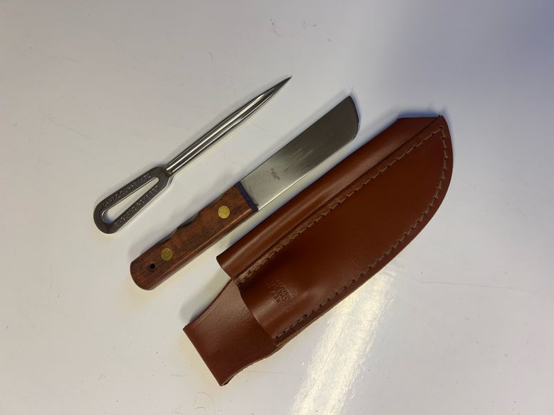Rigge kniv sett
