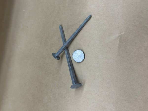 Hovedbilde Bygningsspiker smidd galv. ...